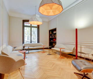 Bureau privé 28 m² 8 postes Location bureau Avenue de Messine Paris 75008 - photo 1